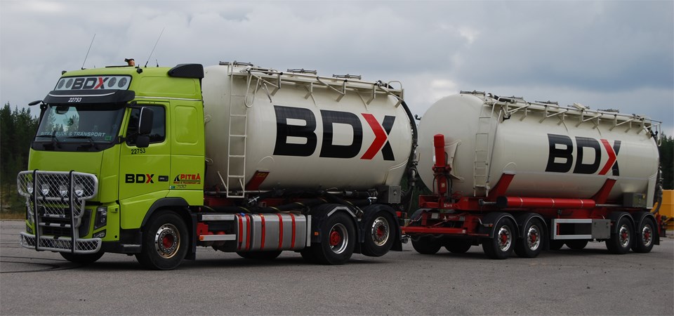 Tjänst hos BDX Miljö: ADR-klassade fordon